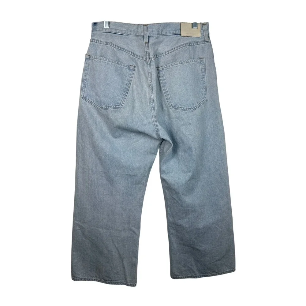 Citizens of Humanity GAUCHO vintage Wide Leg Jeans Size 31 Light Wash EUC